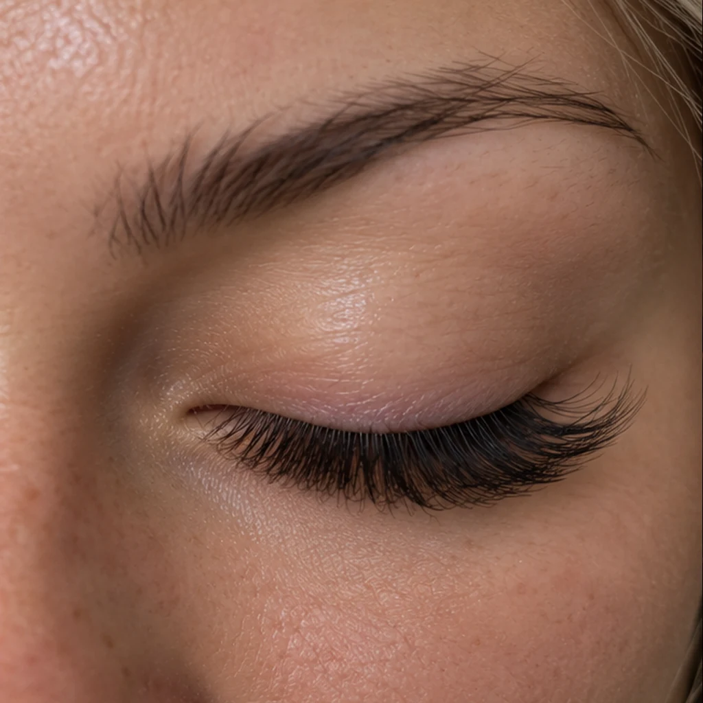 Wimpern nach der 1:1 Verlängerung