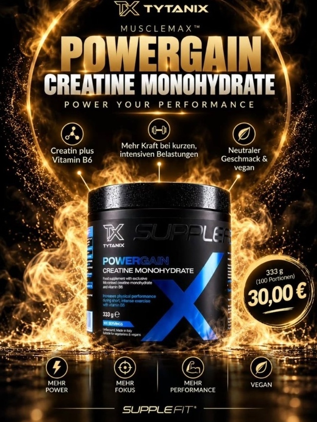 Tytanix Powergain Creatine Monohydrate