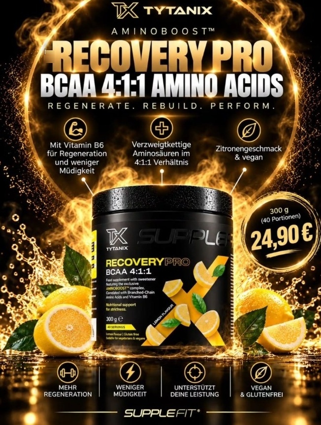 Tytanix Recovery Pro BCAA 4:1:1